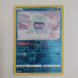 Castform Snowy Form 34/198 Reverse Holo | Chilling Reign | Pokemon - Image 1