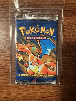 Wizards of the Coast Pokemon Base Set Booster Pack 742818061582 - Image 1