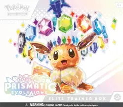 Pokemon TCG Scarlet Violet Prismatic Evolutions Elite Trainer Box ETB New Sealed - Image 1