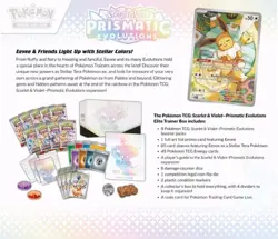 Pokemon TCG Scarlet Violet Prismatic Evolutions Elite Trainer Box ETB New Sealed - Image 2