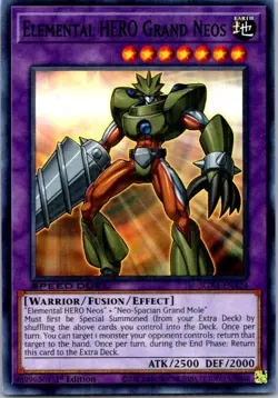 Elemental HERO Grand Neos SGX4-ENA24 Yu-Gi-Oh! NM 1st Edition - Image 1