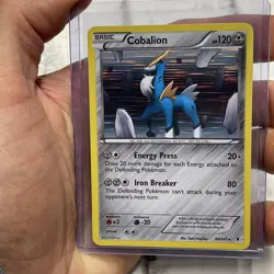 Cobalion 84/101 - Holo Rare - BW Noble Victories - Pokemon Card - LP+ Nintendo - Image 1