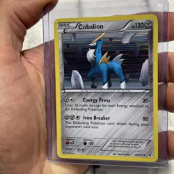 Cobalion 84/101 - Holo Rare - BW Noble Victories - Pokemon Card - LP+ Nintendo - Image 2