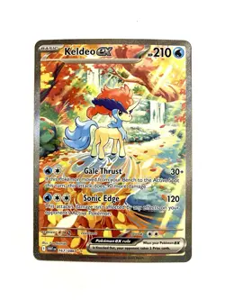 Keldeo EX 167/086 White Flare Special Illustration Rare Holo Pokemon TCG Card NM - Image 1
