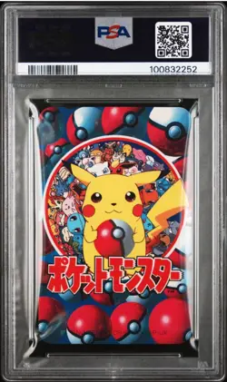 PSA 9 1998 POKEMON TELEVI-KUN MAGAZINE PLAYING CARDS SCYTHER/PINSIR 2 OF HEARTS - Image 2
