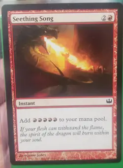 Seething Song • Magic the Gathering Card • MTG • - Image 1