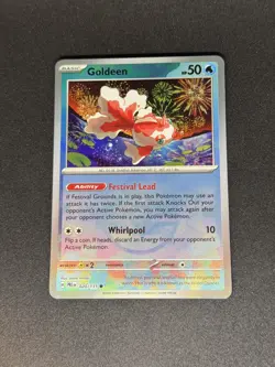 Pokemon TCG - Goldeen Masterball Holo Card 020/131 Prismatic Evolutions - Image 1