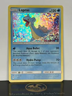 Lapras 5/12 McDonalds Promo Holo English 2019 - Pokemon Card TCG NM - Image 1
