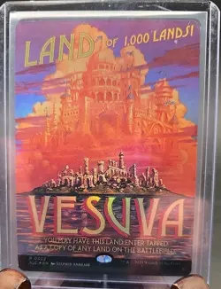 Vesuva Secret Lair: An Encyclopedia Of Magic MTG Foil Near Mint - Image 3