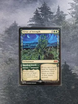 Virtue of Strength (Showcase) Wilds of Eldraine Regular - Image 1