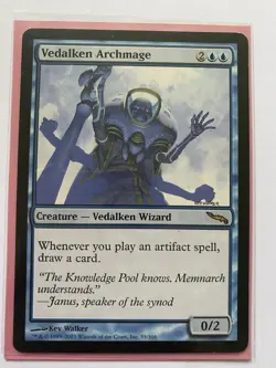 Vedalken Archmage LP [Mirrodin] Mtg Magic - Image 1