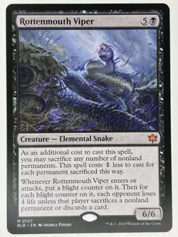 Rottenmouth Viper M Bloomburrow 107 NM - Image 1