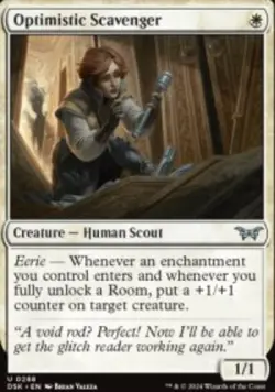 Optimistic Scavenger Duskmourn: House of Horror (DSK) 288 MTG Regular - Image 1