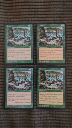 Magic: the Gathering / MtG Choke x4 Tempest - Image 1