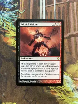 Spiteful Visions - MTG Commander 2013 - NM - Image 1