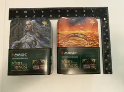 Magic The Gathering-Lord Of The Rings TCG Metal Tins Only -Lot Of 2 (2) - Image 1