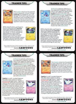 Trainer Tips Set Obsidian Flames Build & Battle - Charizard Tyranitar - Pokemon - Image 2