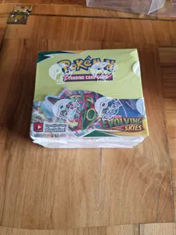 Pokemon: Evolving Skies Booster Box Factory Sealed 36 Packs / EN - Image 1