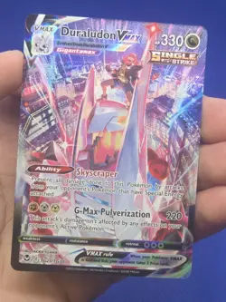 Pokemon Silver Tempest Trainer Gallery Duraludon VMAX TG21/TG30 Ultra Rare NM/LP - Image 2