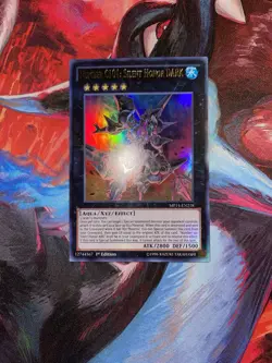 Yugioh! Number C101: Silent Honor DARK MP14-EN218 Ultra Rare 1st Edition LP - Image 1