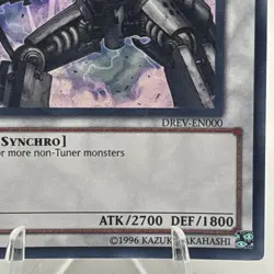 Yugioh Scrap Archfiend DREV-EN000 Super Rare LP Holo Foil - Image 5