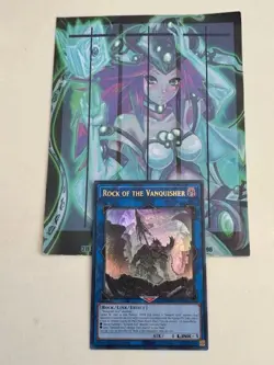 Yugioh 1x Rock of the Vanquisher Ultra Rare WISU-EN022 Wild Survivors 1st Ed NM - Image 1