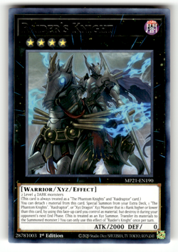 Raider's Knight MP21-EN190 Rare 2021 Tin of Ancient Battles LP - Image 1