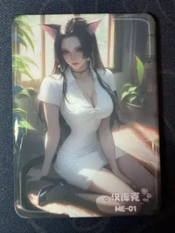 Goddess Story Cat Lady Hancock Ultra Preimium Thick Card Waifu Doujin One Piece - Image 1