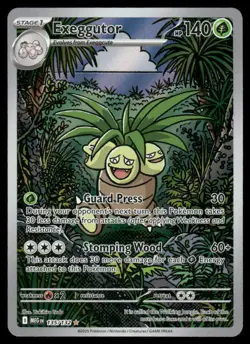 Pokemon Cards Exeggutor 135/132 Mega Evolution Illustration Rare NM - Image 1