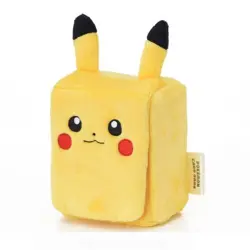 Japanese Pokemon card Scarlet & Violet Pikachu Plush Deck Case box - Image 1