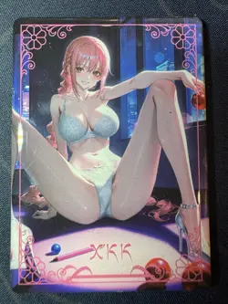 Goddess Rebecca White Bikini Maiden Premium Thick Card Waifu Doujin One Piece #2 - Image 1