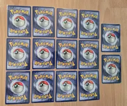 Pokemon TCG Base Set 2 WOTC Vintage Lot Of 14 Cards Non-Holo - Image 2