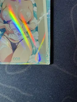 Goddess Rebecca Bath Maiden Premium Thick Card Waifu Doujin One Piece Full Art - Image 4