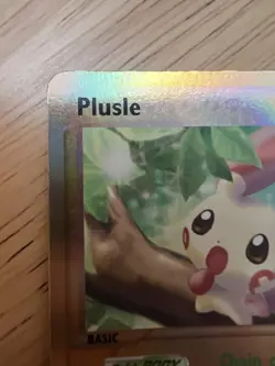 Pokemon Plusle 8/97 ex Dragon Reverse Holo Rare Card MP - Image 2