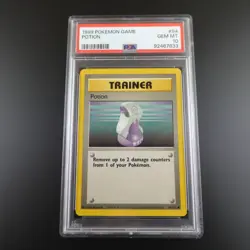 PSA 10 Potion 94/102 Trainer Base Set 1999 Pokemon Card Graded - Image 1