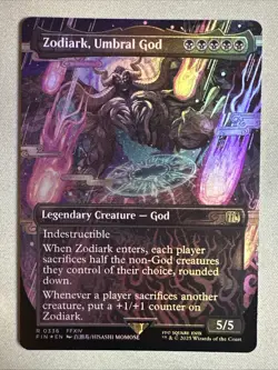 MTG / Zodiark, Umbral God / FIN / #336 / FOIL (Borderless) / Rare / NM - Image 1