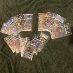 Pokemon Tag team All ACE 10 bundle 14 slabs Mew & Mewtwo Reshiram & Zekrom +more - Image 1