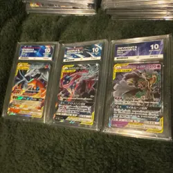 Pokemon Tag team All ACE 10 bundle 14 slabs Mew & Mewtwo Reshiram & Zekrom +more - Image 3