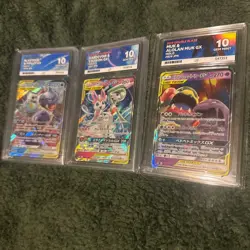 Pokemon Tag team All ACE 10 bundle 14 slabs Mew & Mewtwo Reshiram & Zekrom +more - Image 5
