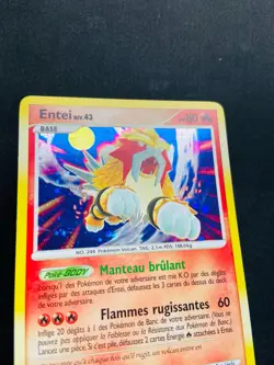 Carte Pokemon Entei 4/132 HOLO D&P Diamant & Perle DP Merveilles Secretes TBE - Image 2