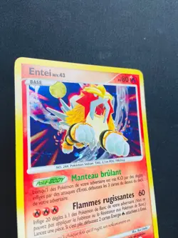 Carte Pokemon Entei 4/132 HOLO D&P Diamant & Perle DP Merveilles Secretes TBE - Image 3