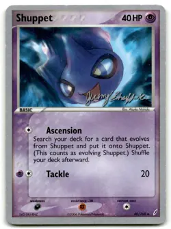 2006 EX - Crystal Guardians Pokemon Shuppet Basic/Uncommon #40 - Image 1