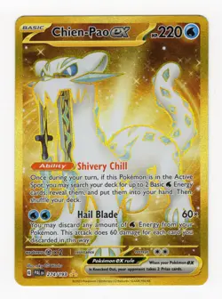 Chien-Pao ex 274/193 Sv02: Paldea Evolved Holo M/NM Pokemon TCG - Image 1