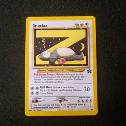 Snorlax WOTC Black Star Promo 49 Pokemon TCG - NM - Image 1