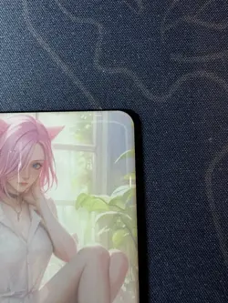 Goddess Story Cat Lady Reiju Ultra Preimium Thick Card Waifu Doujin One Piece - Image 3