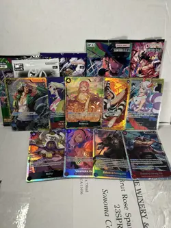 One piece TCG LOT packs and cards under market value! $71 total value - Image 1