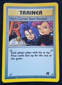 Here Comes Team Rocket Holo Card 15/82 LP - Image 1