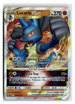 Lucario VSTAR Promo Fighting Holo SWSH: Sword & Shield Promo Cards #SWSH214 [NM] - Image 1
