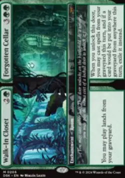 Walk-In Closet // Forgotten Cellar Duskmourn: House of Horror 205 MTG Regular - Image 1