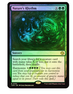 Nature's Rhythm - Foil Tarkir: Dragonstorm MTG - Image 1